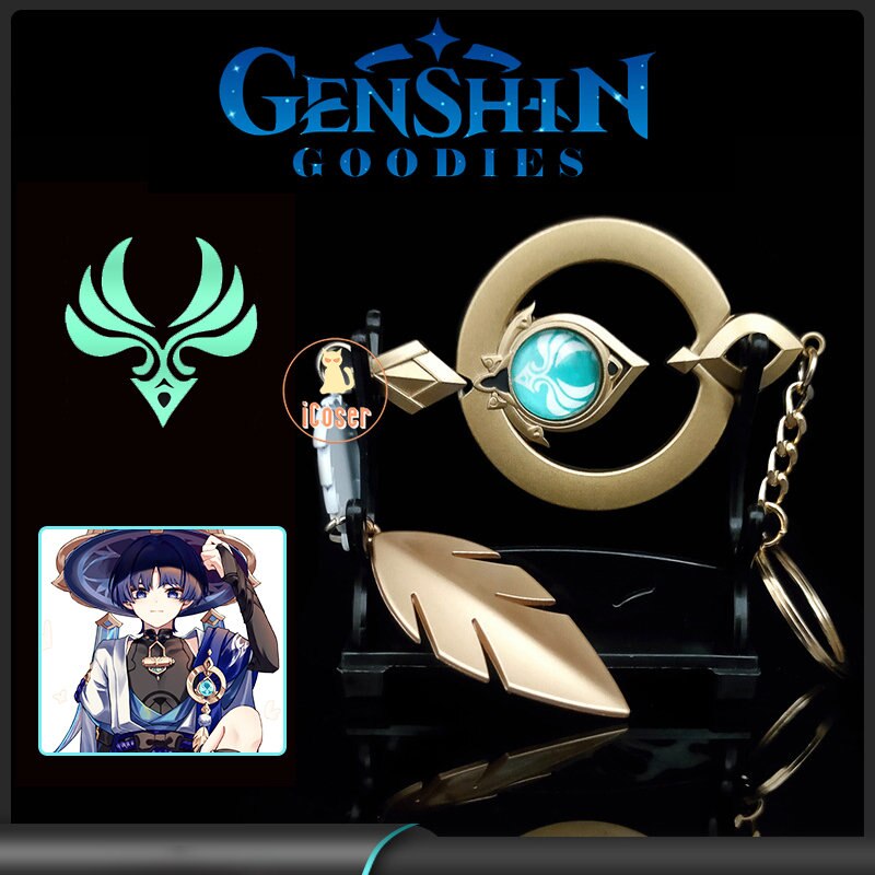 Genshin Impact Scaramouche Wanderer  Ʈ   ڽ  ݼ  賶 Ʈ Anemo Prop ׼